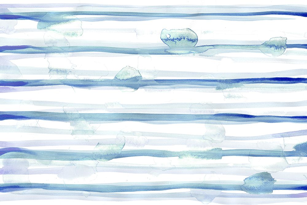Abstract Lines Blue And White 10 art print by Amini54 for $57.95 CAD