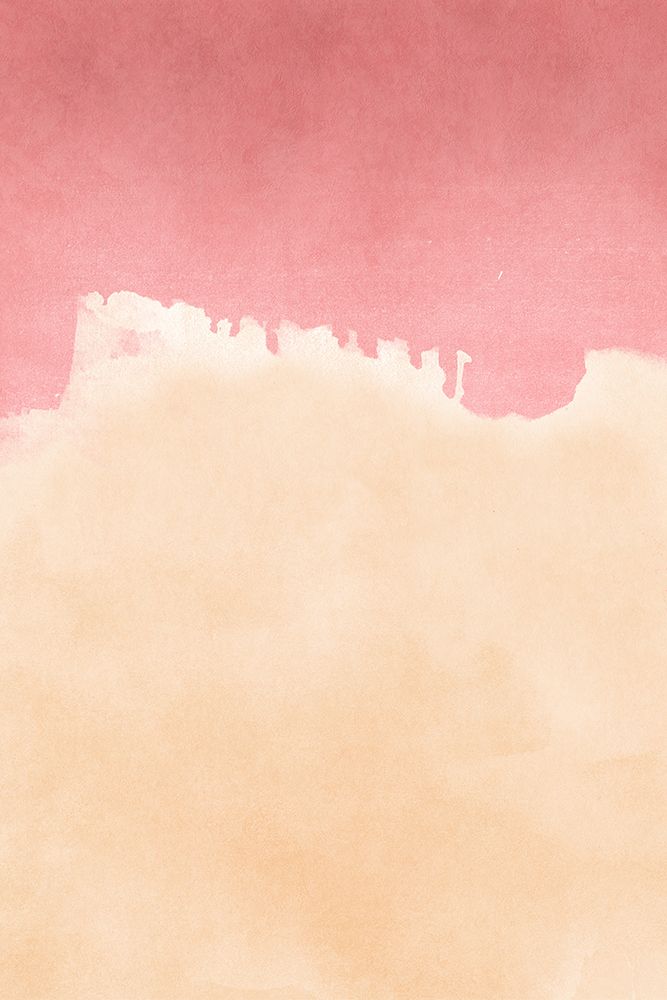 Minimal Landscape Pink And Yellow 01 art print by Amini54 for $57.95 CAD