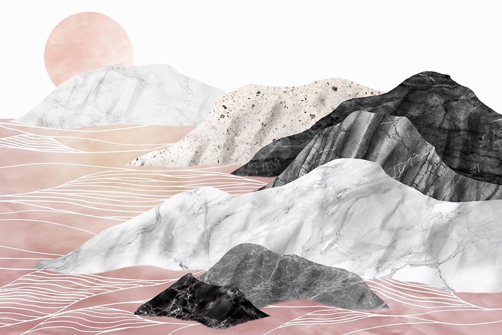 Marble Landscape 01 art print by Amini54 for $57.95 CAD