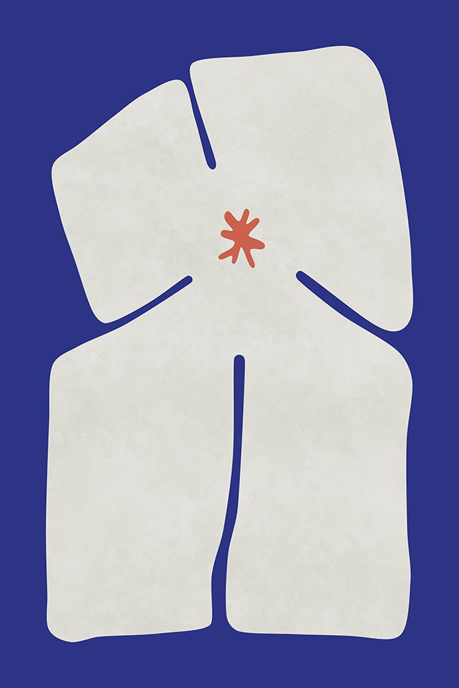 White Cruciform Flower art print by Amini54 for $57.95 CAD