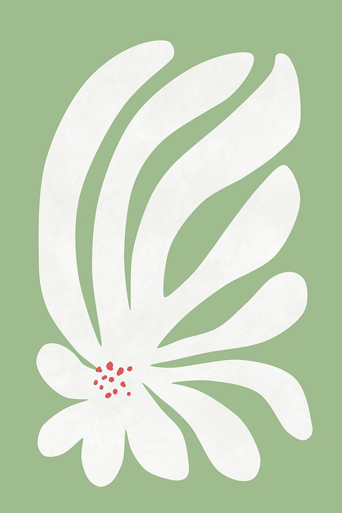 White Chrysanthemum Flower art print by Amini54 for $57.95 CAD