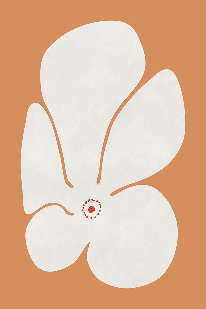White Poppies Flower art print by Amini54 for $57.95 CAD