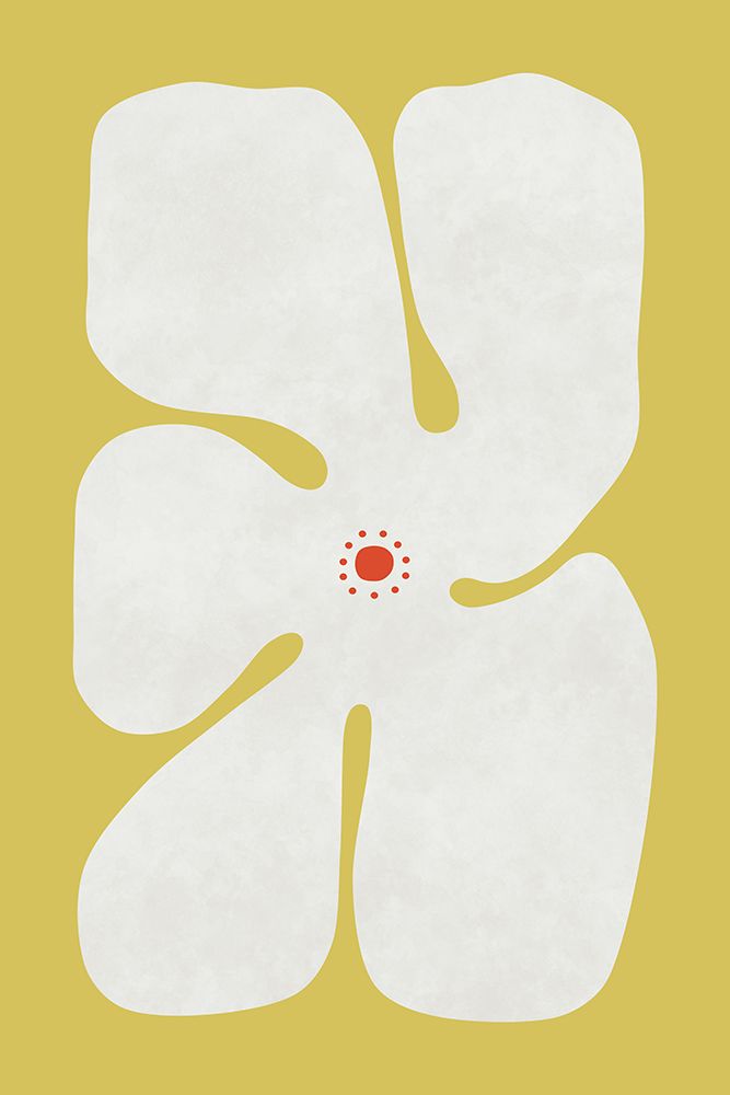 White Poppy Flower art print by Amini54 for $57.95 CAD
