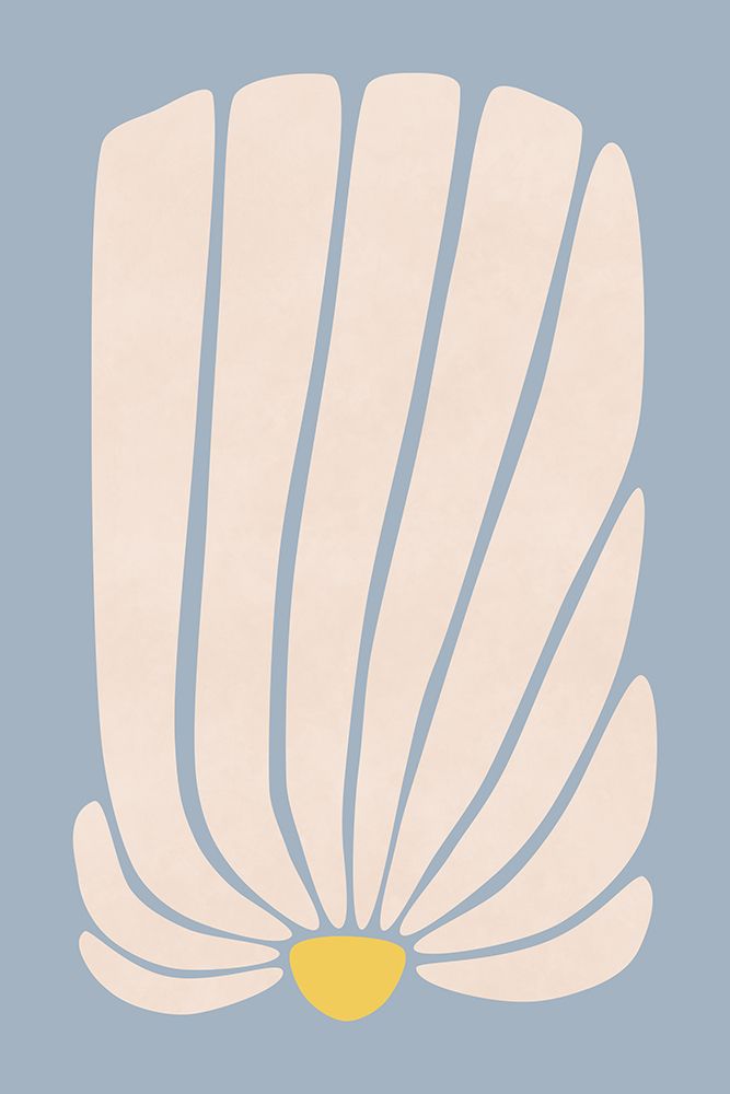 White Gerbera Flower art print by Amini54 for $57.95 CAD