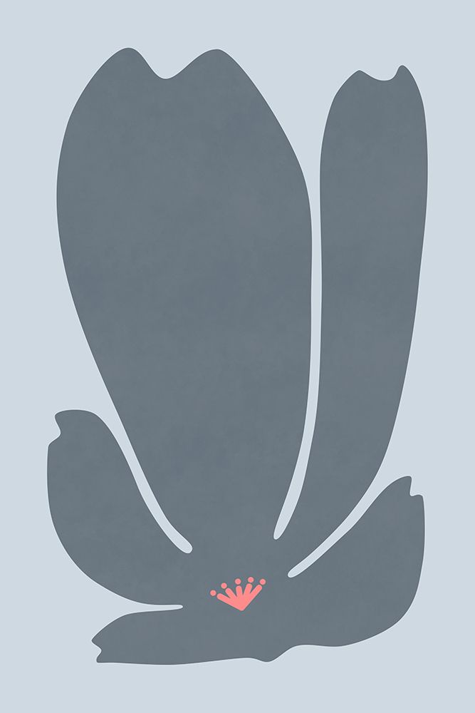 Blue Tulip Flower art print by Amini54 for $57.95 CAD