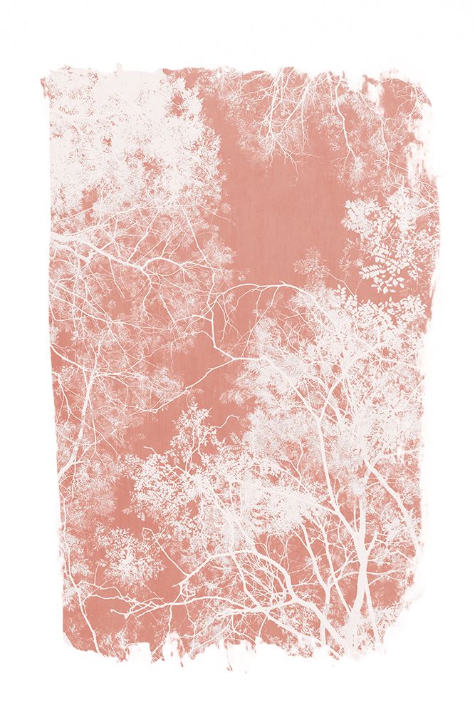 Pink Tree Foliage Silhouette art print by Amini54 for $57.95 CAD