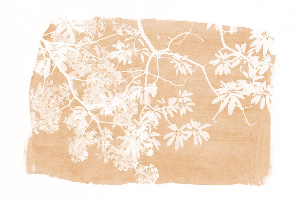 Orange Tree Foliage Silhouette art print by Amini54 for $57.95 CAD