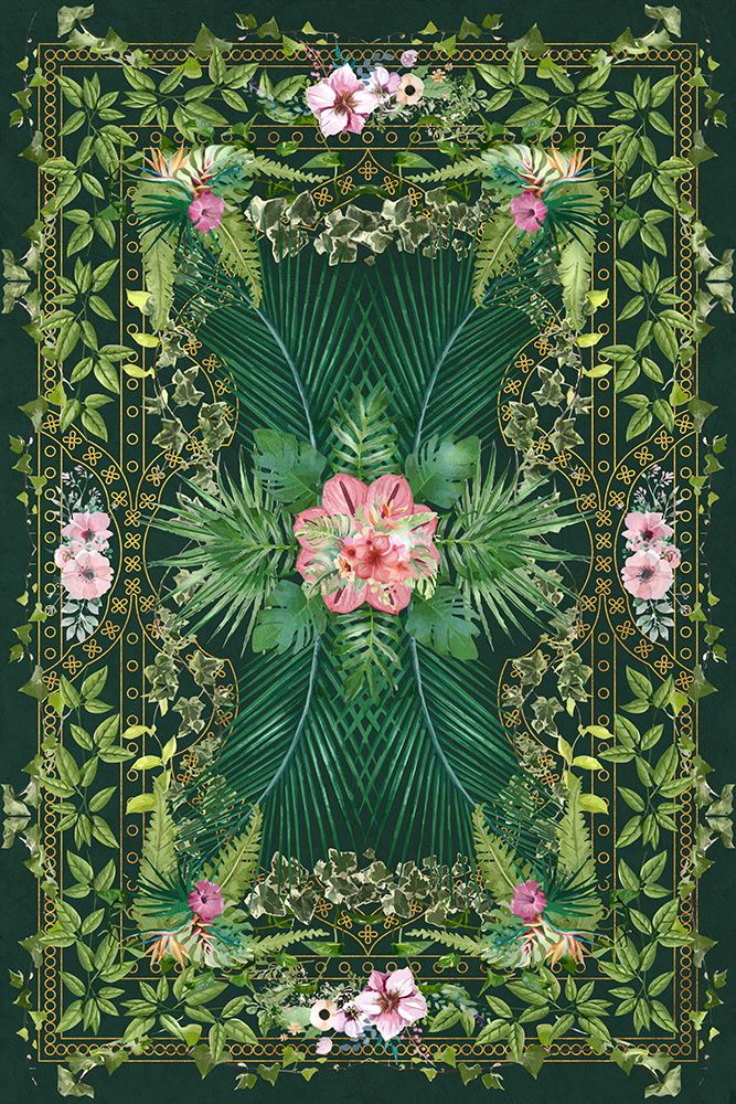 Tropical Foliage 10 art print by Amini54 for $57.95 CAD