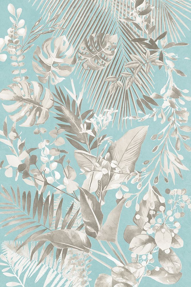 Tropical Foliage 14 art print by Amini54 for $57.95 CAD