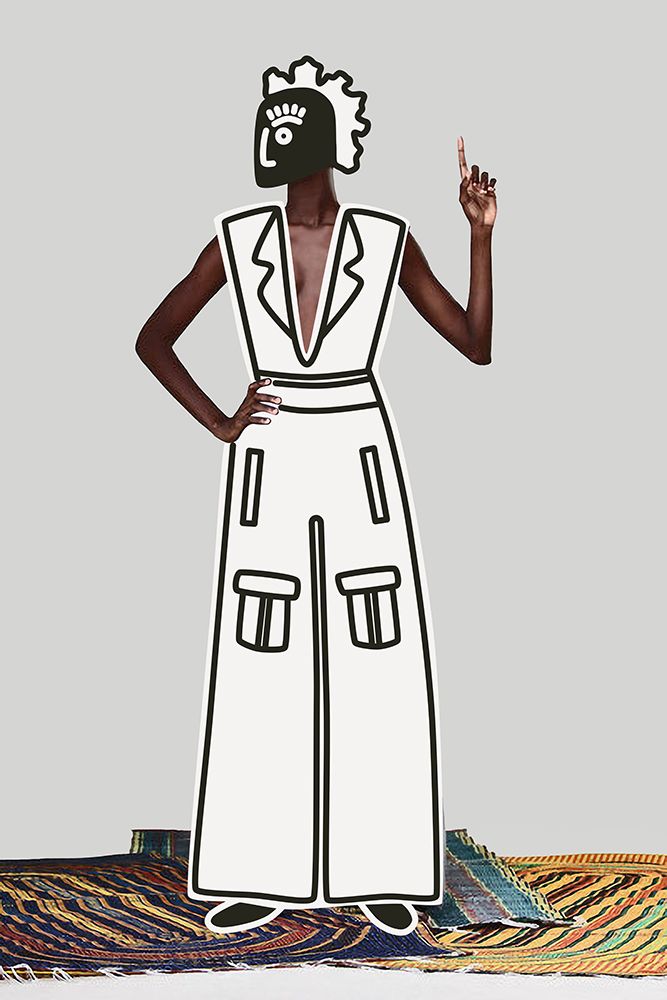 Dress Well But Keep It Simple art print by Amini54 for $57.95 CAD