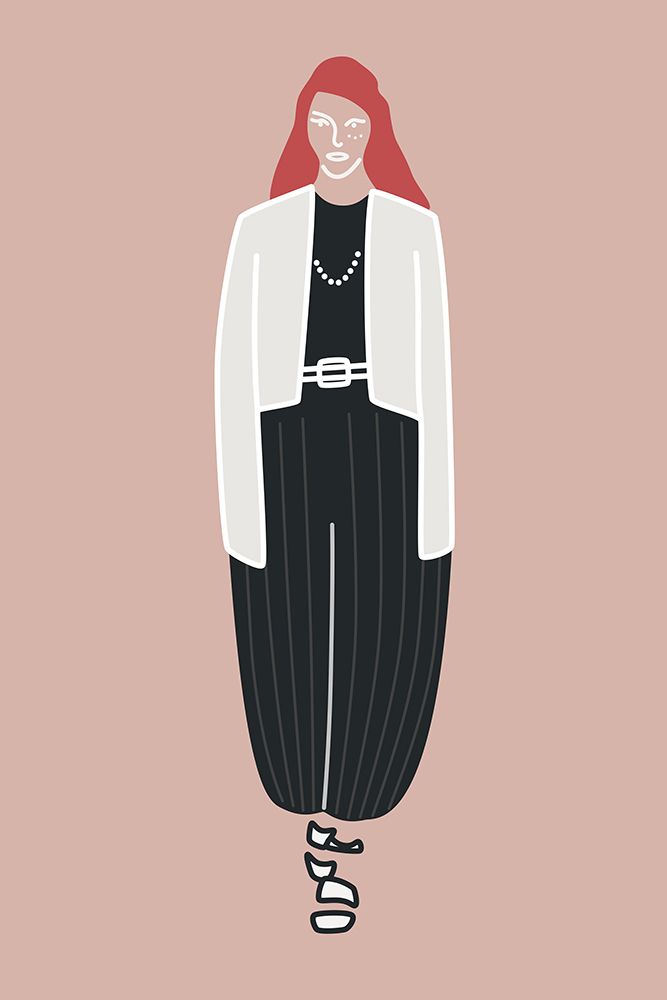 The Fashionista art print by Amini54 for $57.95 CAD