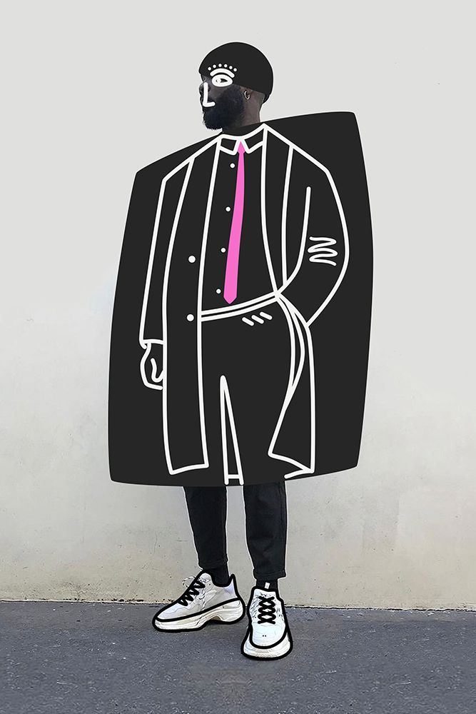 The Gentleman art print by Amini54 for $57.95 CAD