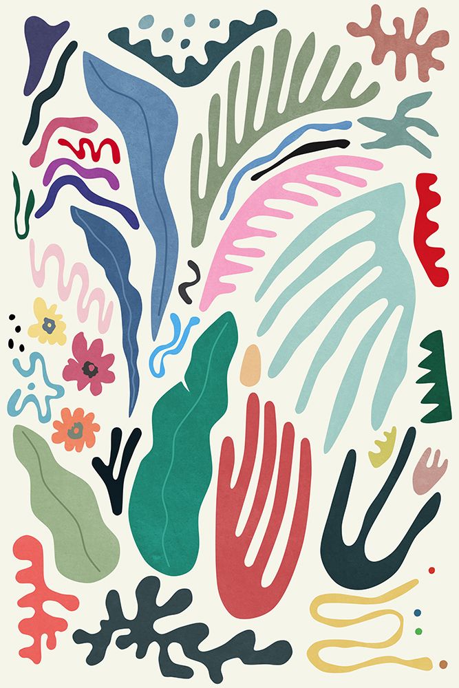 Nature Colors And Shapes art print by Amini54 for $57.95 CAD