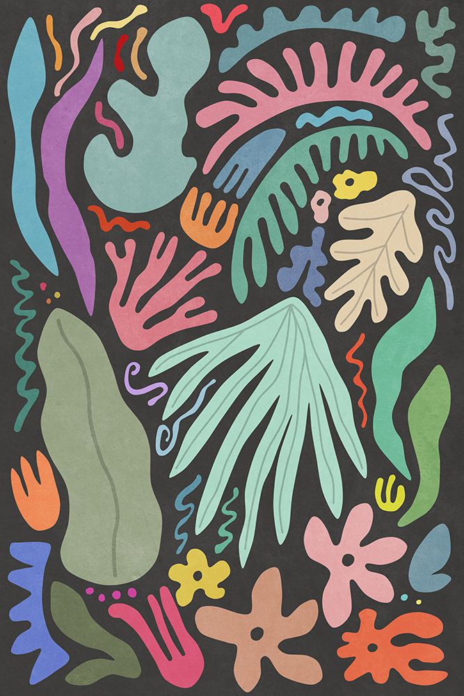 Nature Colors And Shapes Ii art print by Amini54 for $57.95 CAD