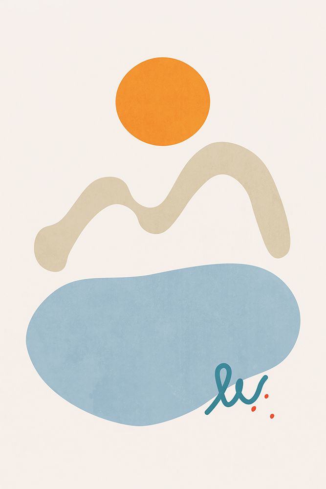 Landscape Shapes 08 art print by Amini54 for $57.95 CAD