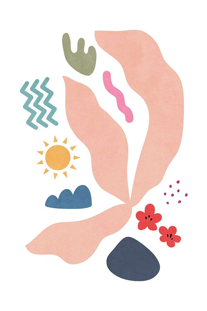 Landscape Shapes 34 art print by Amini54 for $57.95 CAD