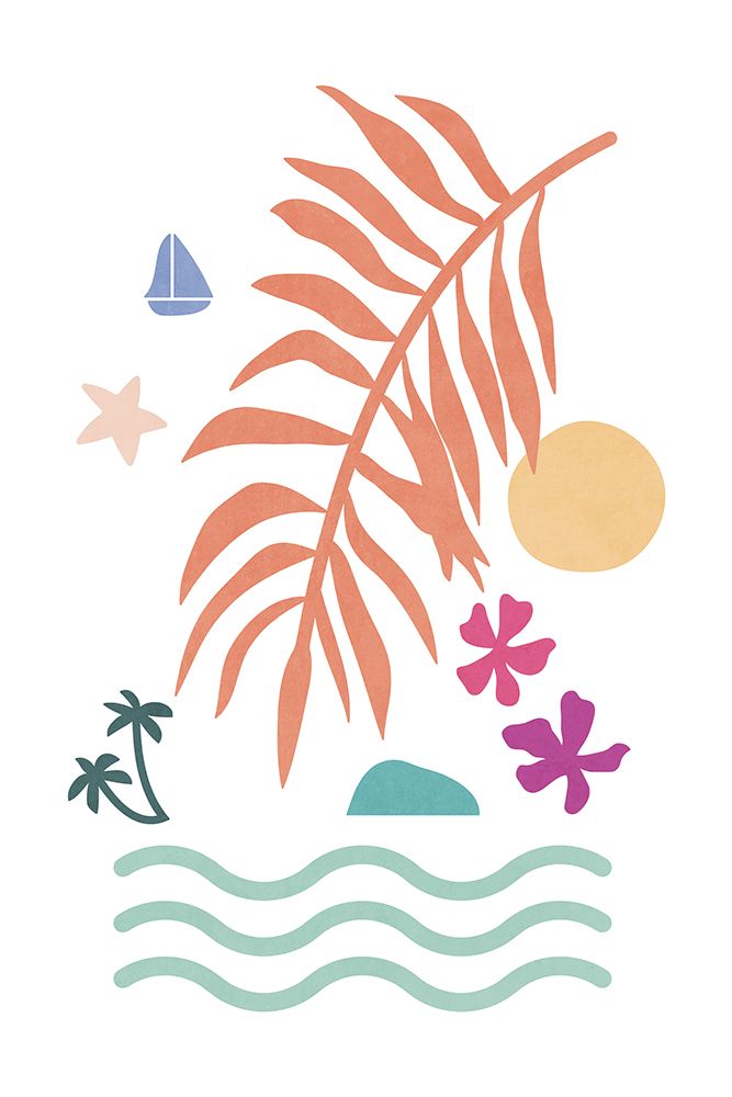 Landscape Shapes 35 art print by Amini54 for $57.95 CAD