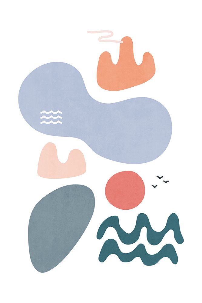 Landscape Shapes 38 art print by Amini54 for $57.95 CAD