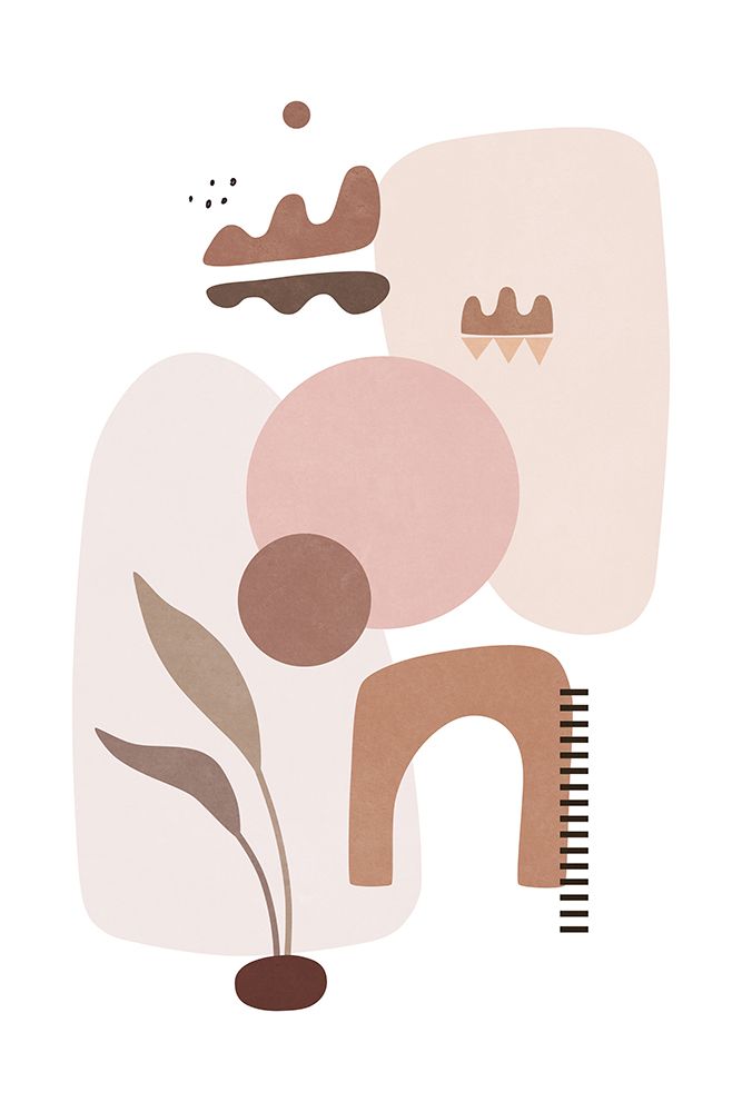 Tropical Villa Color And Shapes 23 art print by Amini54 for $57.95 CAD