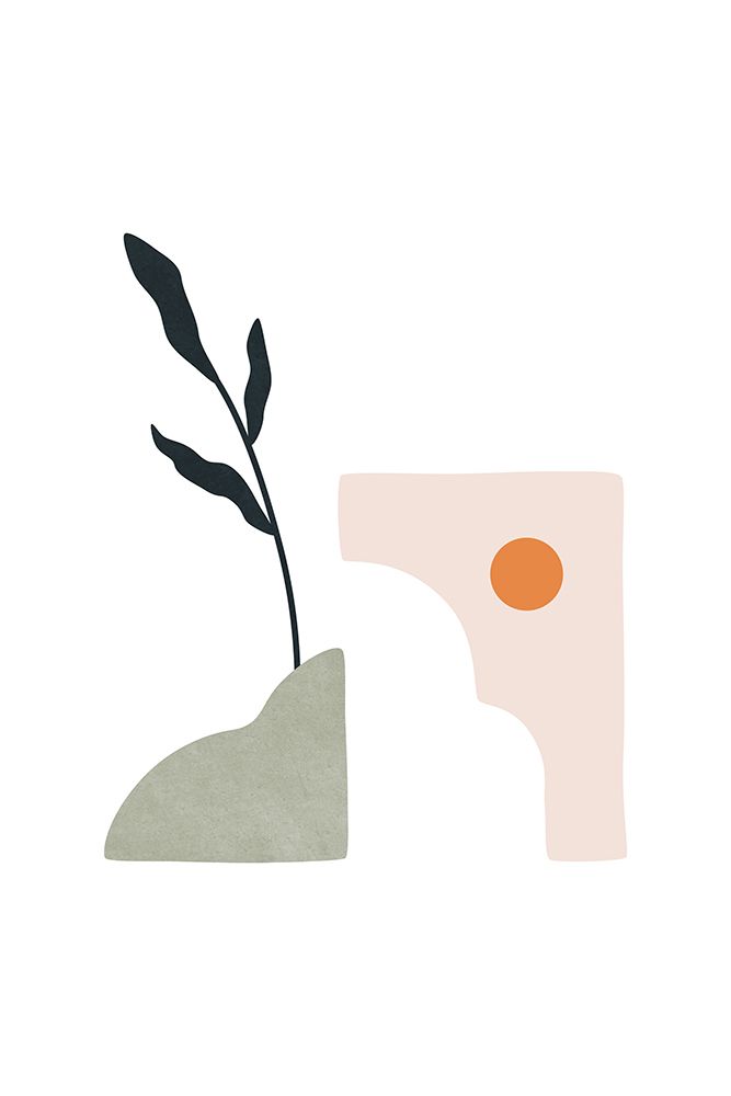 Tropical Villa Color And Shapes 26 art print by Amini54 for $57.95 CAD