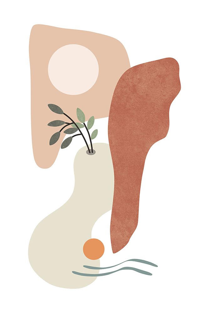 Tropical Villa Color And Shapes 27 art print by Amini54 for $57.95 CAD