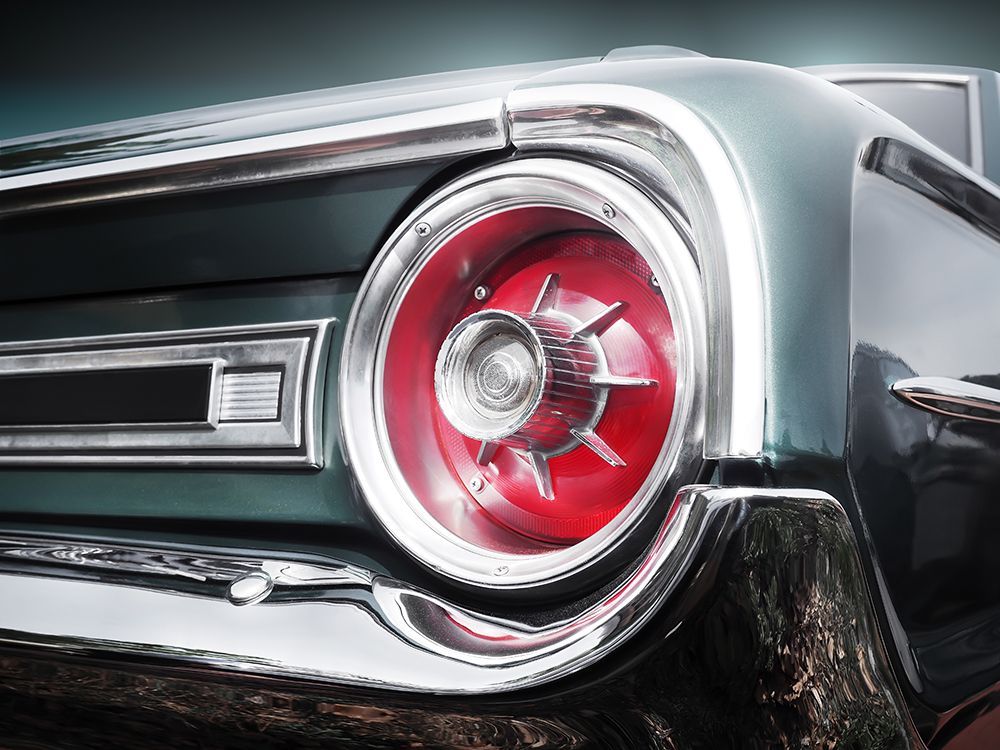 American Classic Car Galaxie 500 1964 Rear art print by Beate Gube for $57.95 CAD