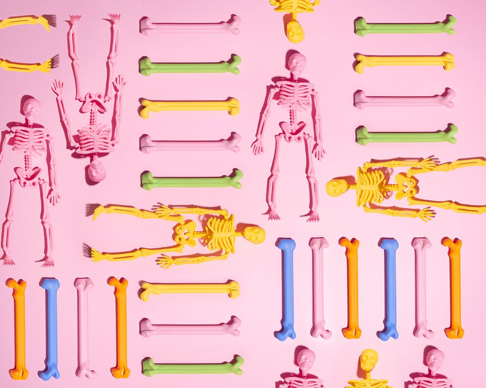 Skeletons.1 art print by Julia Ramiro for $57.95 CAD