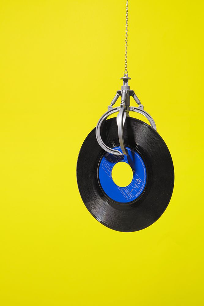 Record Machine art print by Julia Ramiro for $57.95 CAD