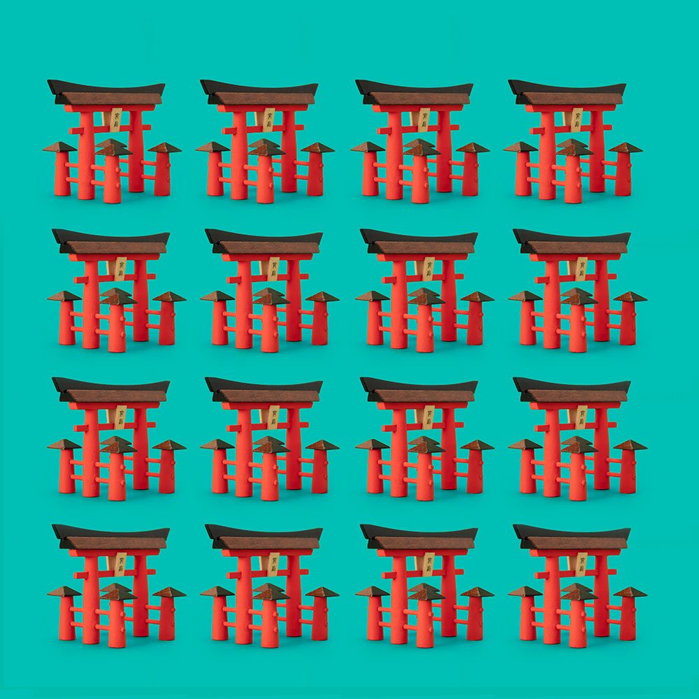 Torii.1 art print by Julia Ramiro for $57.95 CAD
