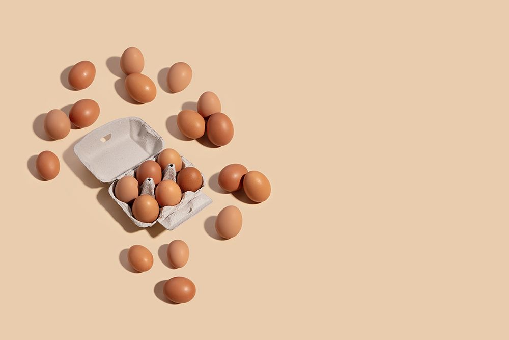 Huevos.2 art print by Julia Ramiro for $57.95 CAD