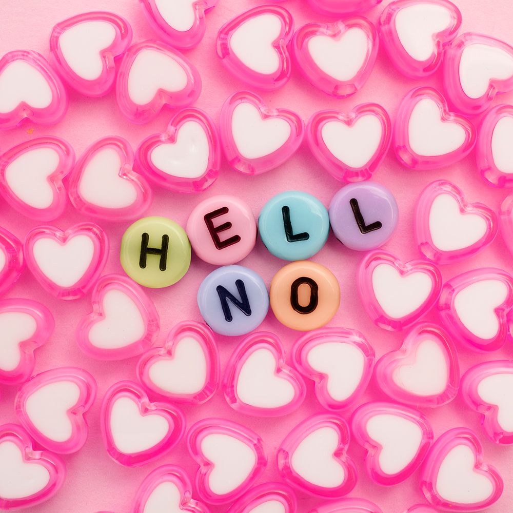 Hell No art print by Julia Ramiro for $57.95 CAD
