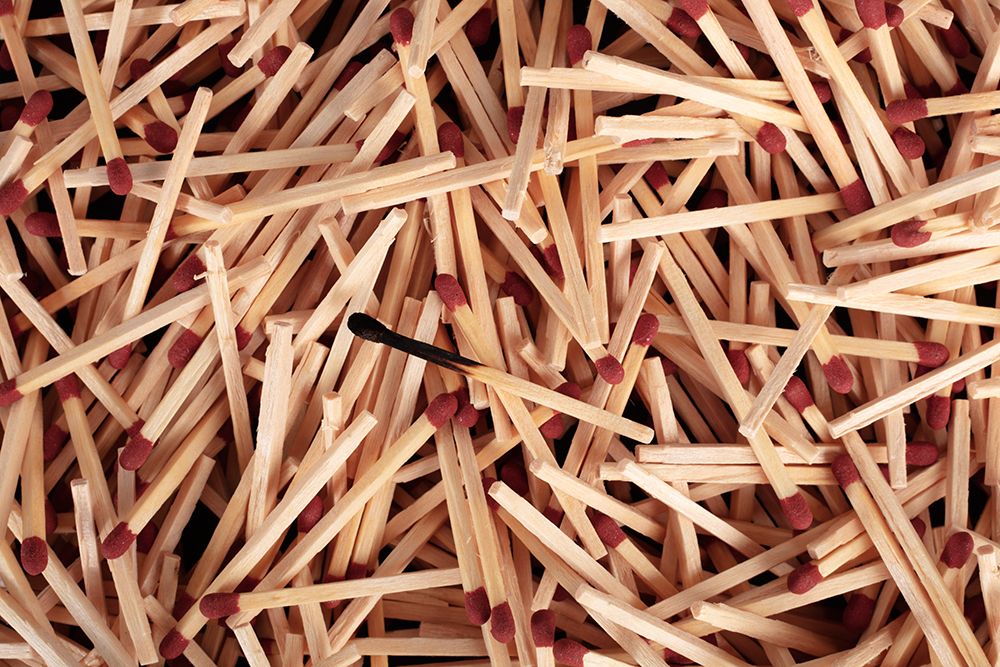Matches2 art print by Julia Ramiro for $57.95 CAD