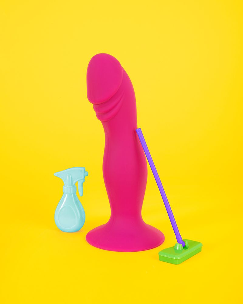 Dildo Cleaning art print by Julia Ramiro for $57.95 CAD