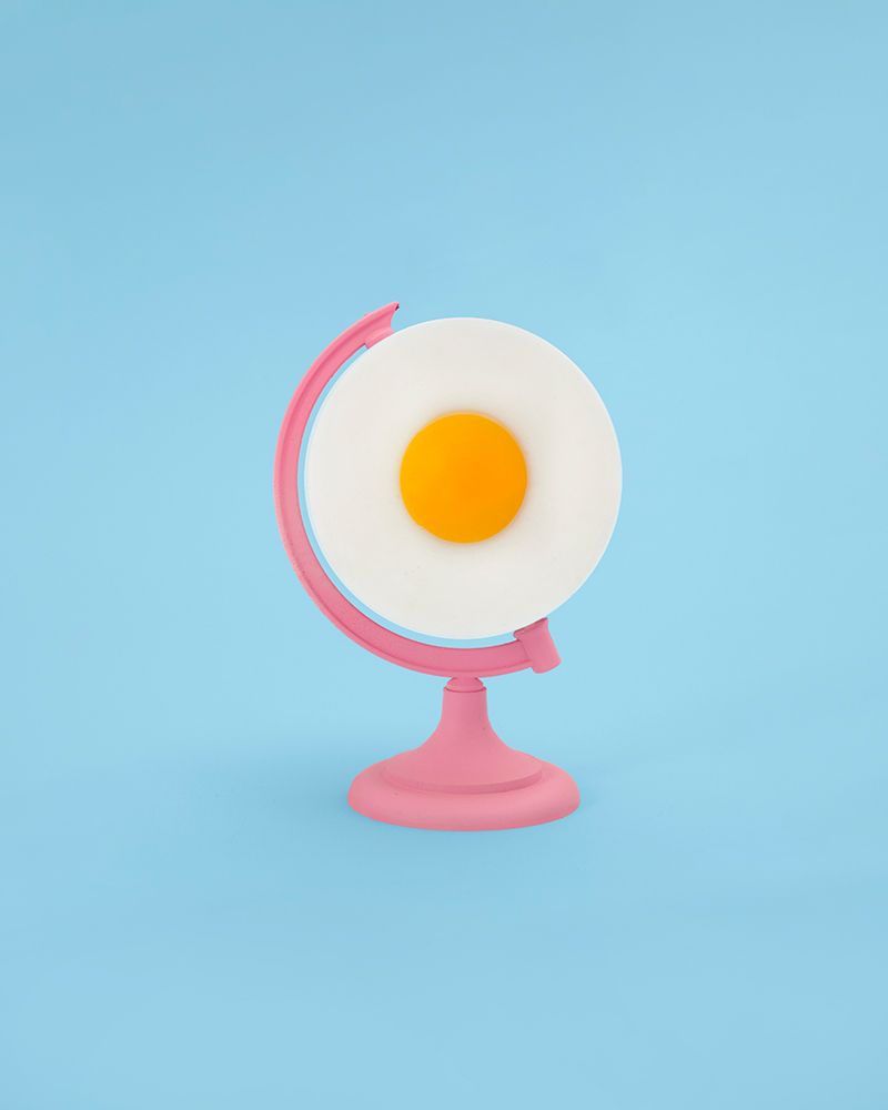 Fried World Poster art print by Julia Ramiro for $57.95 CAD