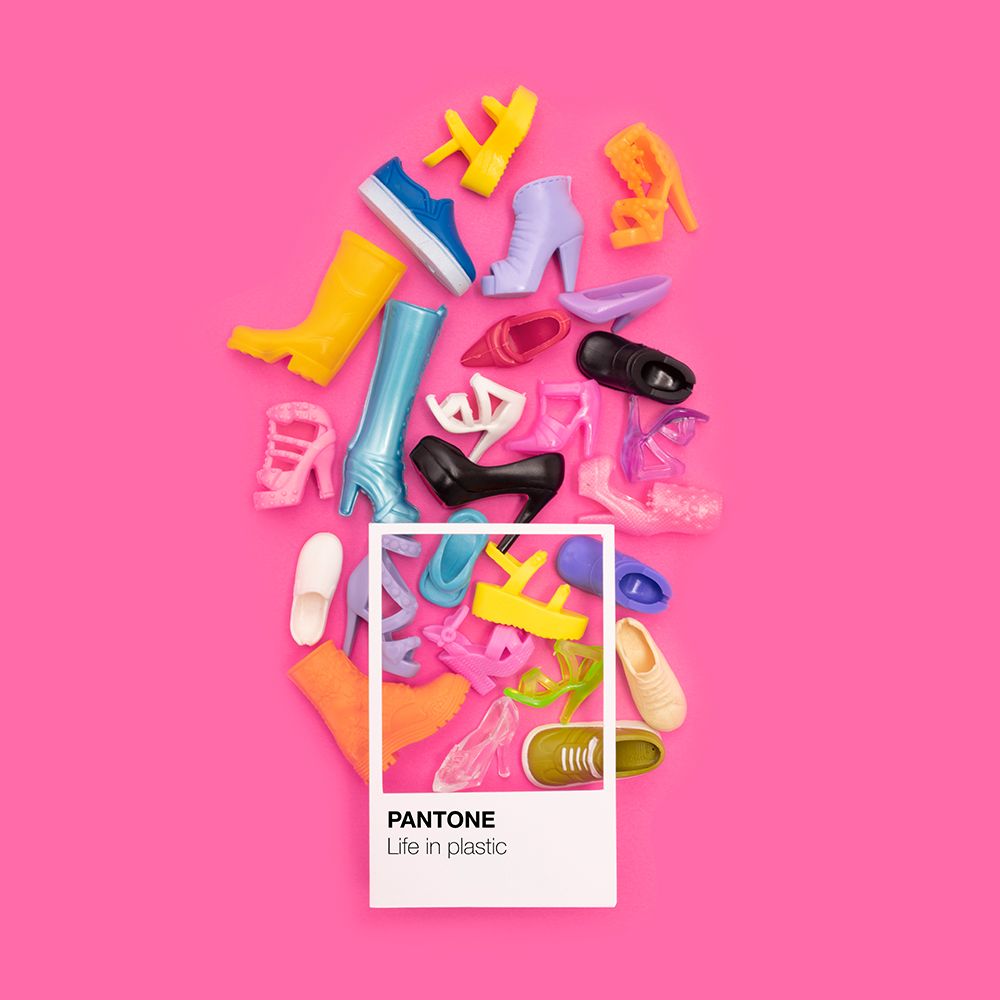 Life In Plastic art print by Julia Ramiro for $57.95 CAD