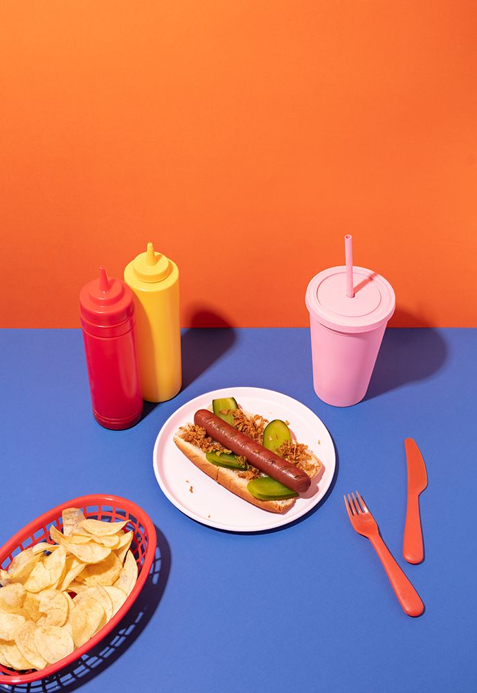 Hot Dog.2 art print by Julia Ramiro for $57.95 CAD