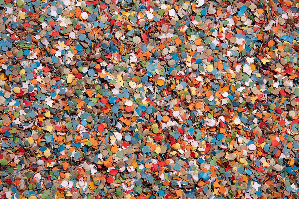 Confetti.1 art print by Julia Ramiro for $57.95 CAD