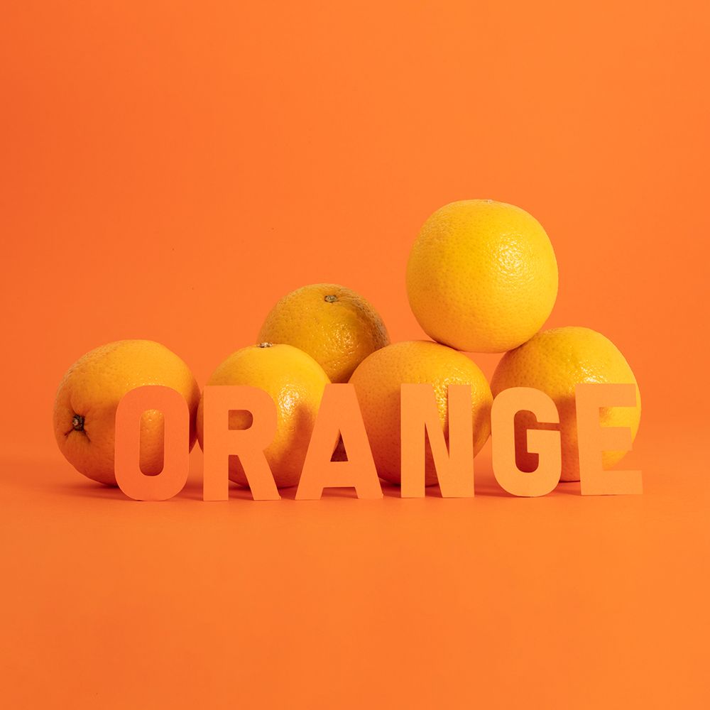 Orange.1 art print by Julia Ramiro for $57.95 CAD