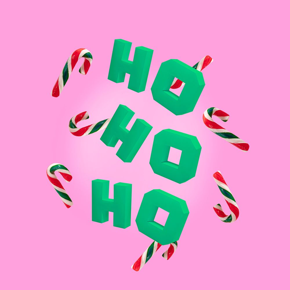 Hohoho.1 art print by Julia Ramiro for $57.95 CAD