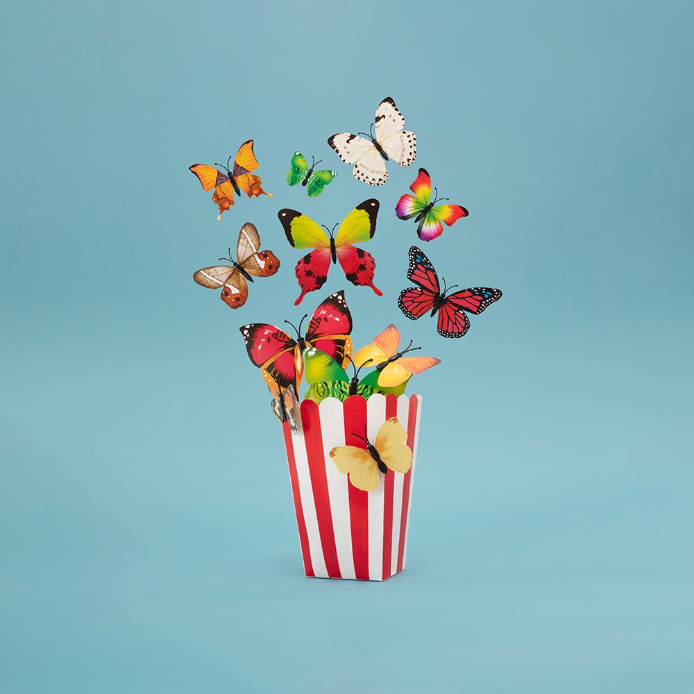 Popflies Wide art print by Julia Ramiro for $57.95 CAD