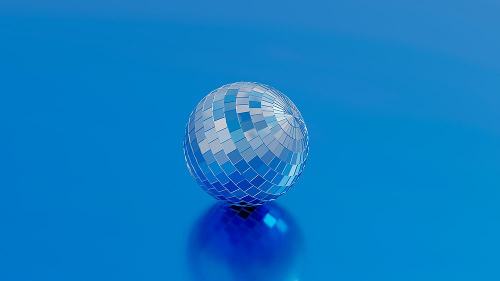 Disco Ball.1 art print by Julia Ramiro for $57.95 CAD