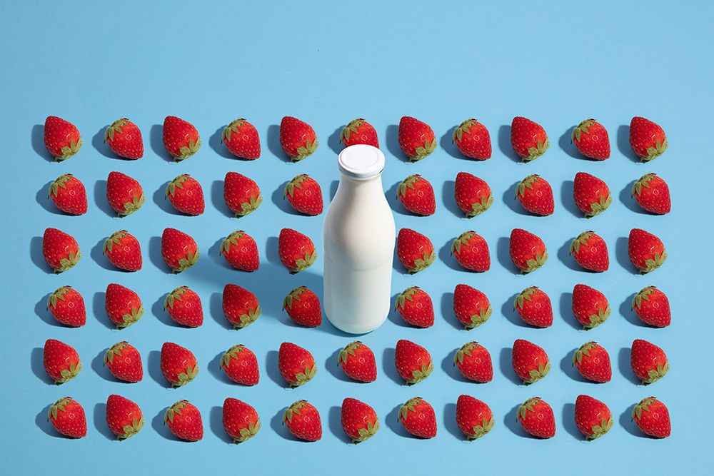 Milk art print by Julia Ramiro for $57.95 CAD