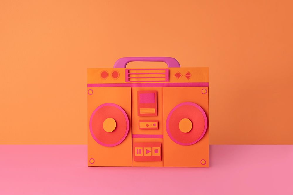 Radio art print by Julia Ramiro for $57.95 CAD