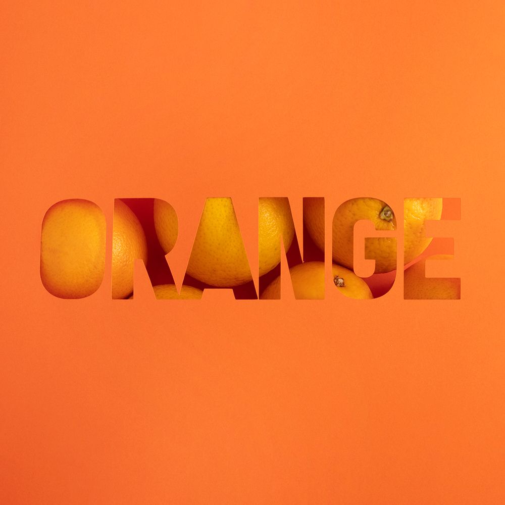 Orange art print by Julia Ramiro for $57.95 CAD