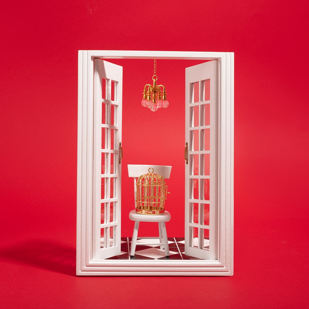 Golden Cage.Q art print by Julia Ramiro for $57.95 CAD