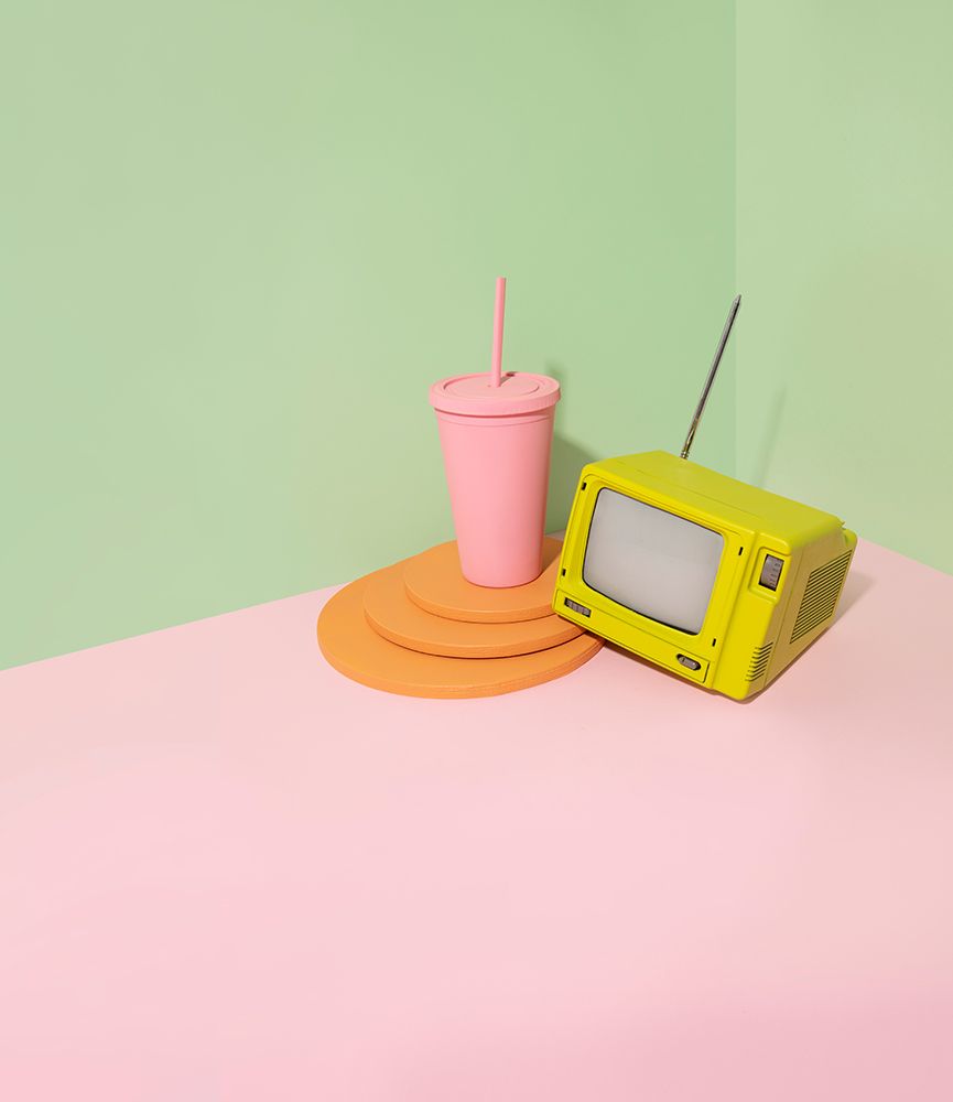 Tv Afternoon art print by Julia Ramiro for $57.95 CAD
