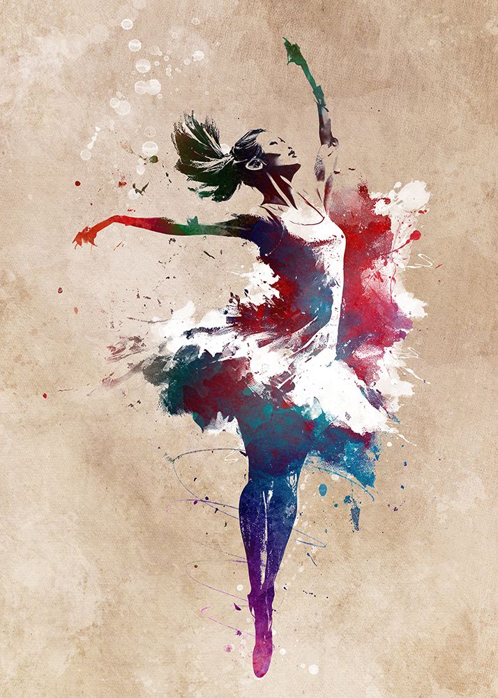 Ballet Dancer 1 art print by Justyna Jaszke for $57.95 CAD