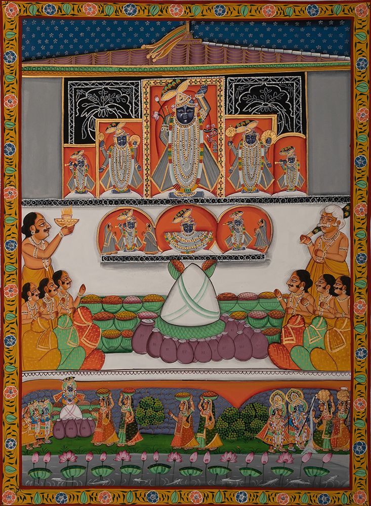 Pichwai Painting art print by Imagineers Studio for $57.95 CAD