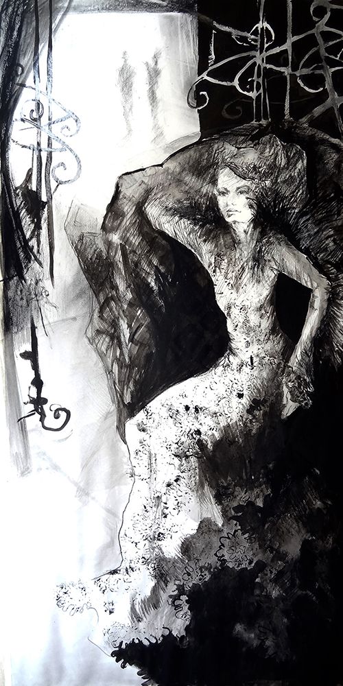 Cabaret 5 art print by Dora Krincy for $57.95 CAD