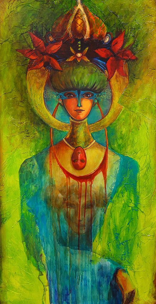 Queen art print by Dora Krincy for $57.95 CAD